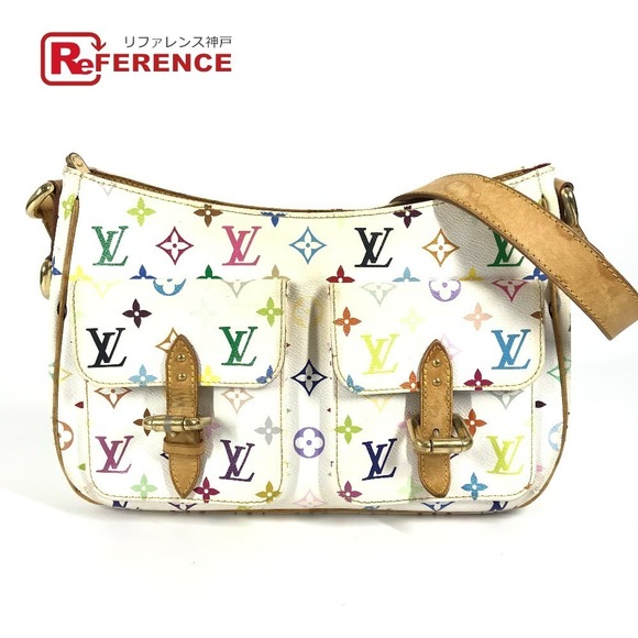 Louis Vuitton Handbags - LOUIS VUITTON Multicolor Lodge Bag Crossbody Shoulder Blanc White